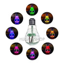 Umidificador De Ar E Lâmpada Luz Led Usb 400ml Com Luz