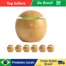 Difusor de Aromas e Umidificador Design em Madeira