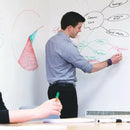 Lousa Adesiva Branca Fosca