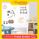 Lousa Adesiva Branca Fosca