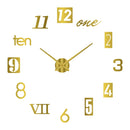 Relógio Decorativo de Parede Design Criativo