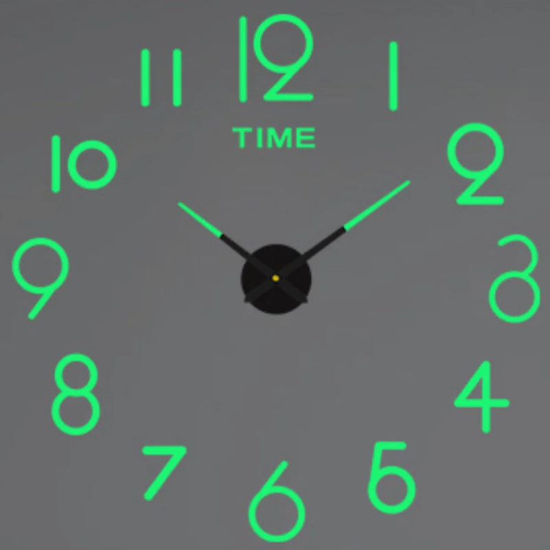 Relógio Decorativo de Parede Design Criativo