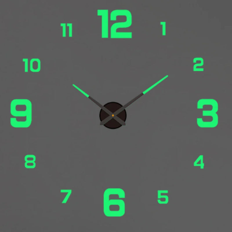 Relógio Decorativo de Parede Design Criativo