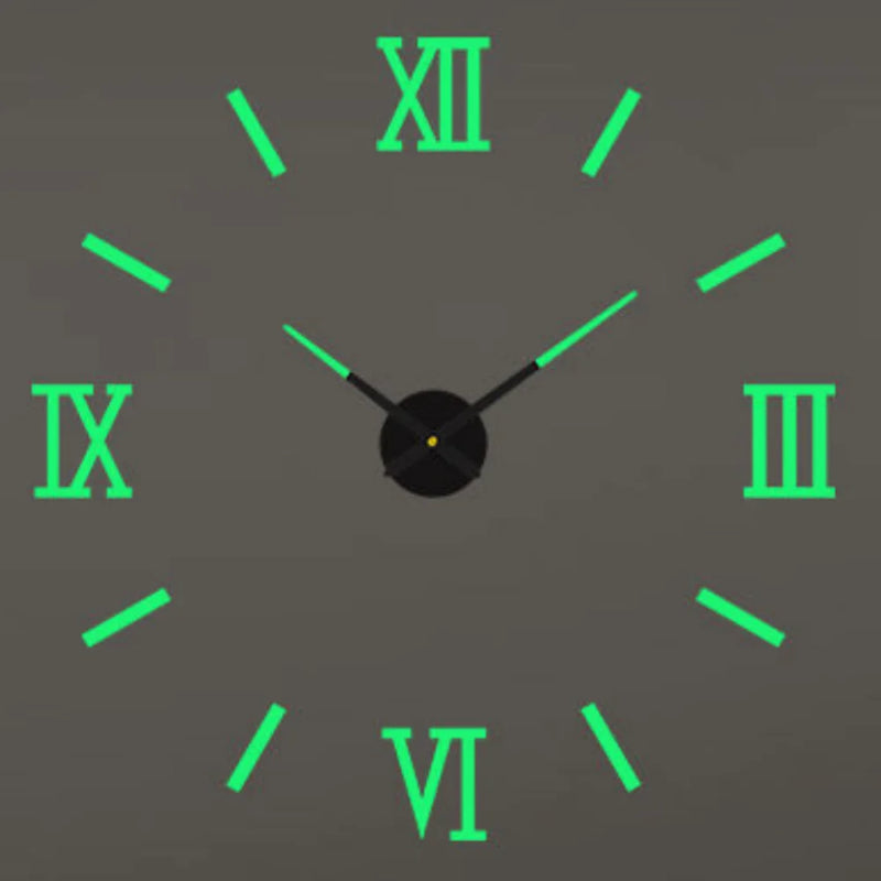 Relógio Decorativo de Parede Design Criativo