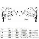 Árvore Genealógica 3D Adesivo em Acrílico com Molduras