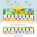 Tapete Musical Infantil Piano Music Mat Para Crianças Bebês