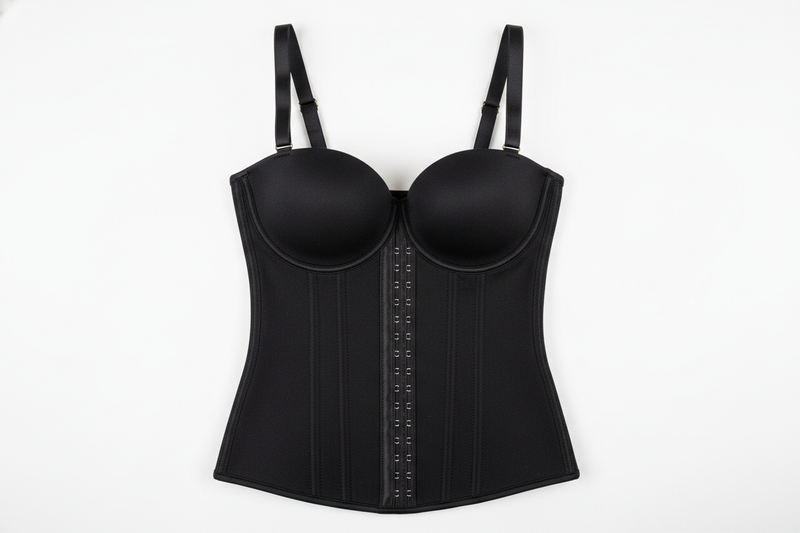 Cinta Modeladora Zíper Premium – Redutora de Cintura e Suporte Postural