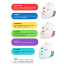 💡 Máscara LED Facial 7 Cores – Rejuvenescimento e Lifting Instantâneo em Casa